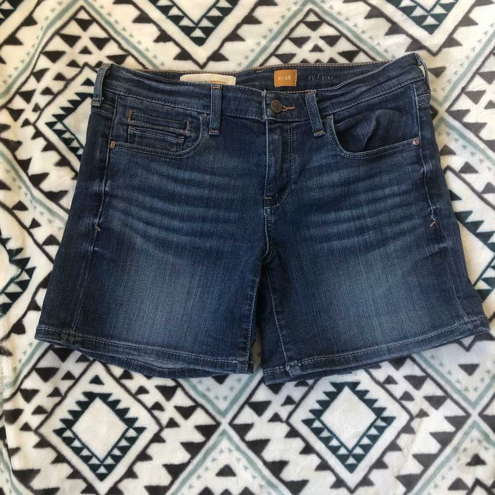 Anthropologie No.28 Blue wash Jean Shorts 31